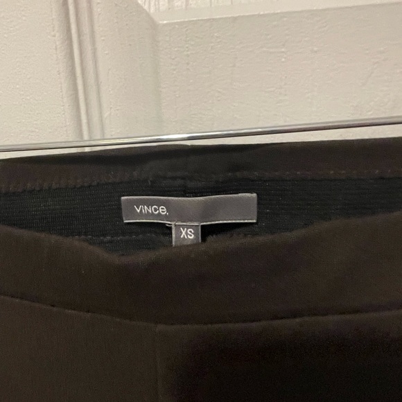 Vince brown thick ponte legging size xs - Picture 7 of 8